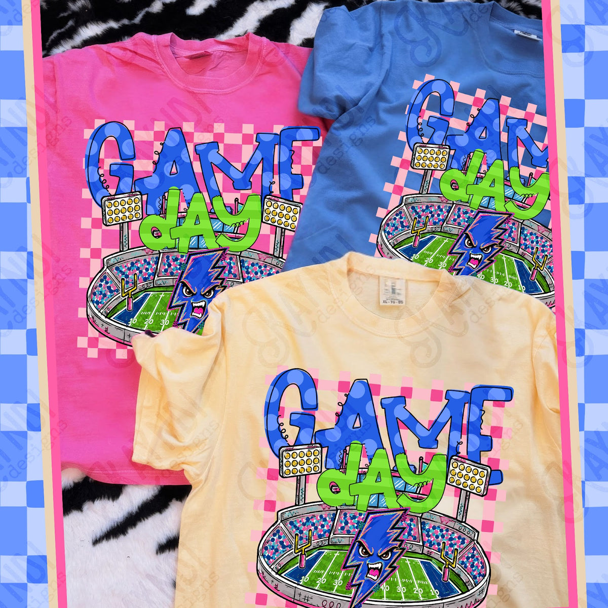 Game Day Stadium Thunder Top