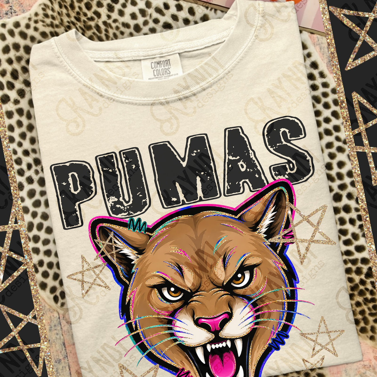 Grunge Varsity Pumas Top