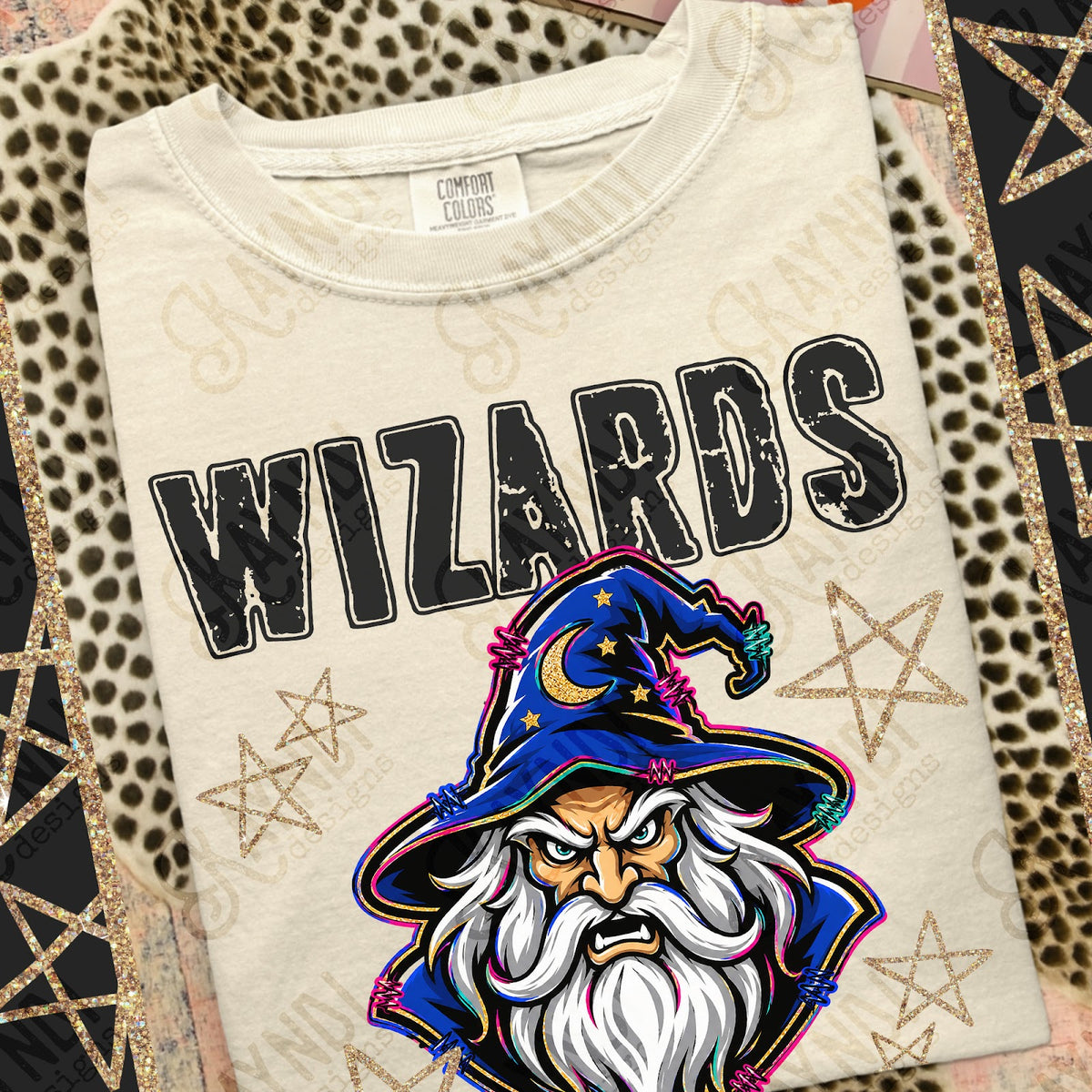 Grunge Varsity Wizards Top