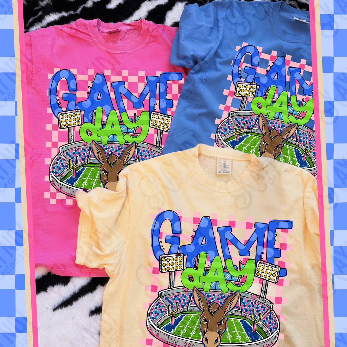 Game Day Stadium Mules Top