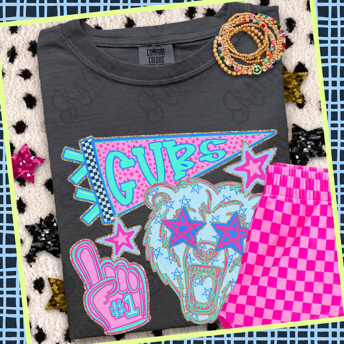 Doodle Star Mascots Cubs 2 Top