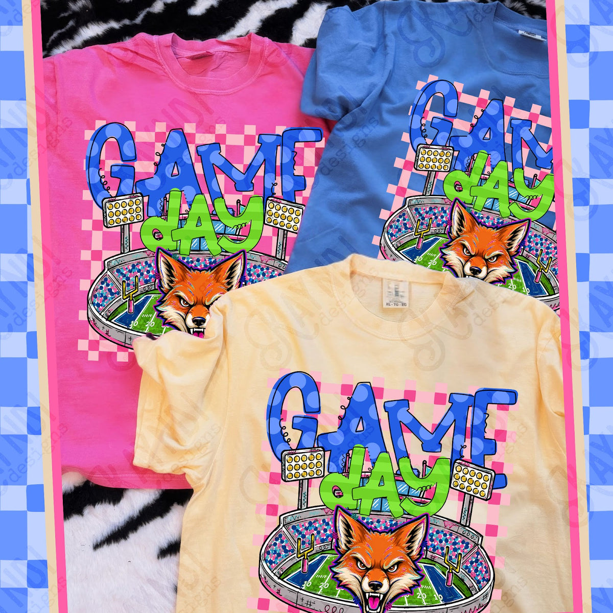 Game Day Stadium Foxes 1 Top
