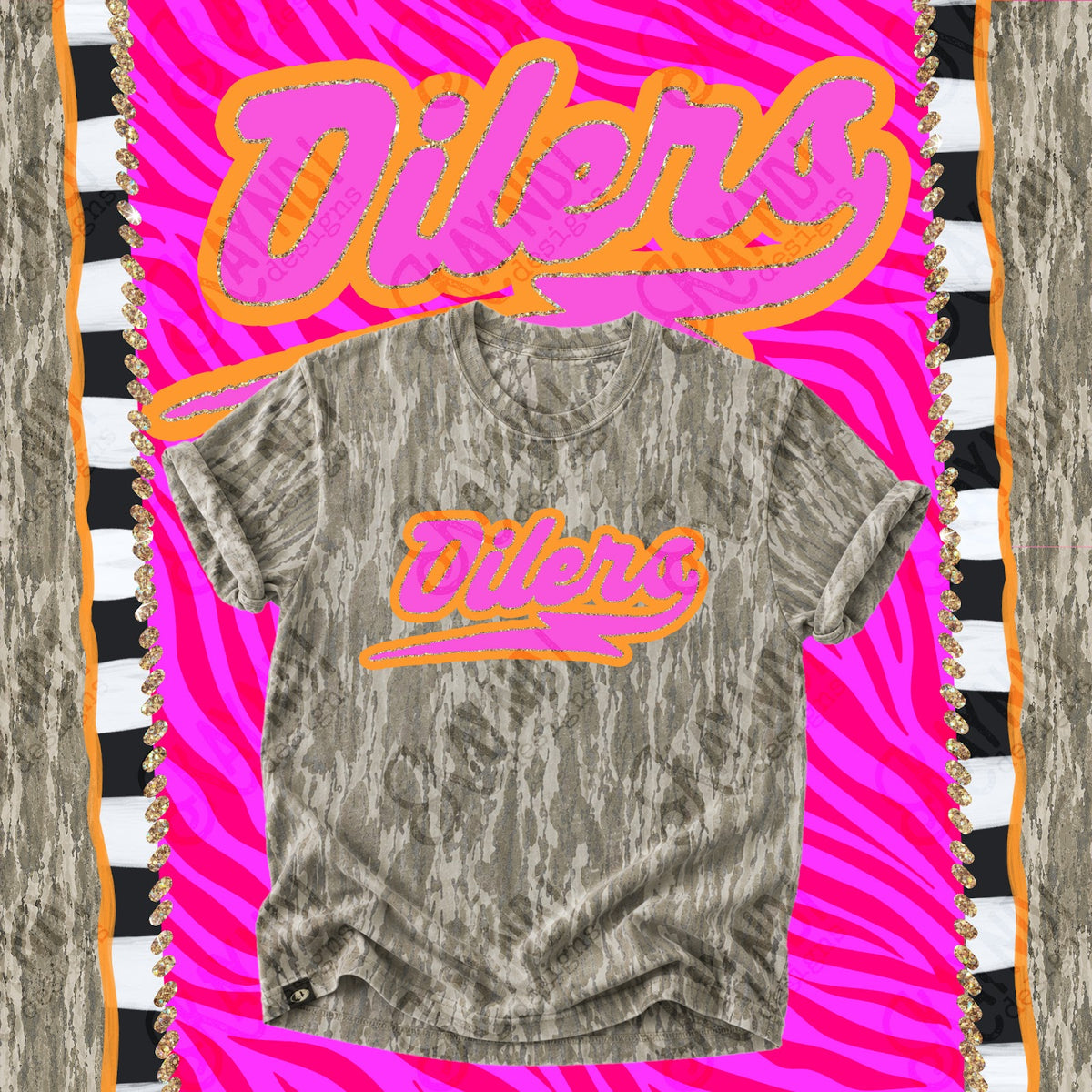 Prism Script Oilers Top