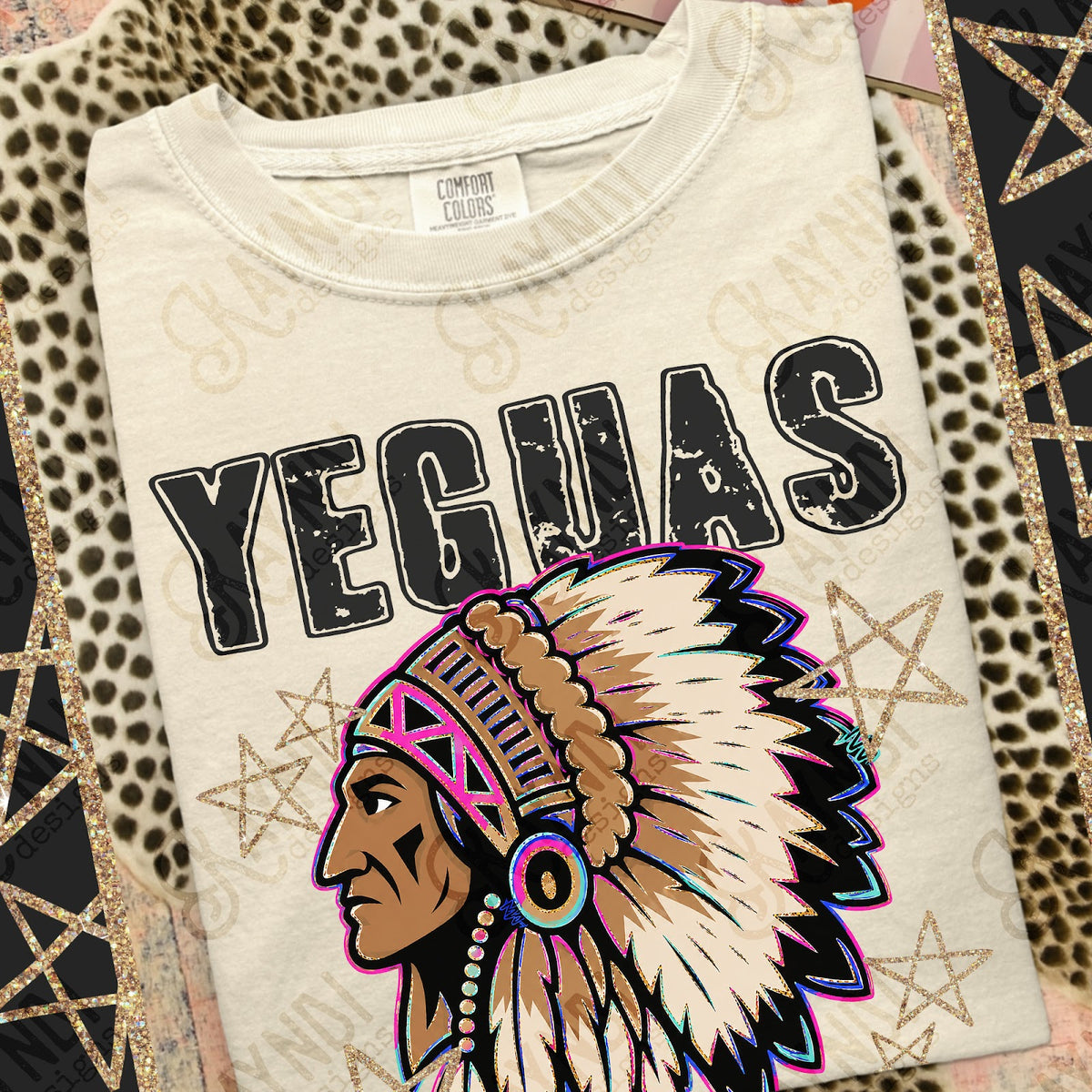 Grunge Varsity Yeguas 2 Top