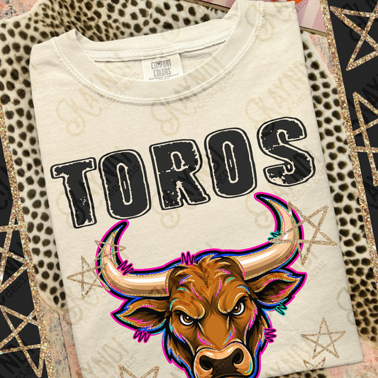 Grunge Varsity Toros 3 Top