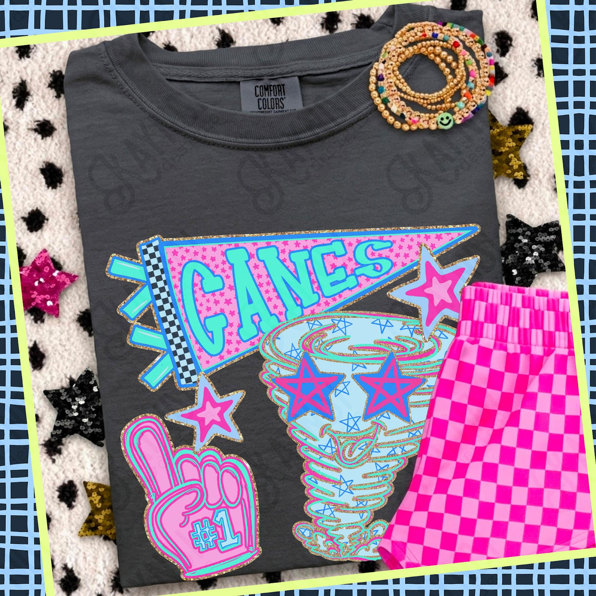 Doodle Star Mascots Canes 2 Top