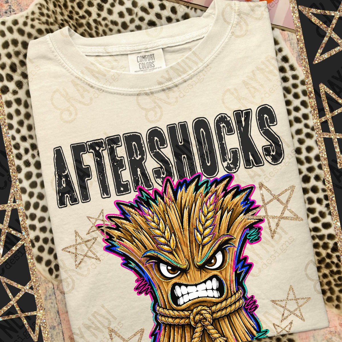 Grunge Varsity Aftershocks Top