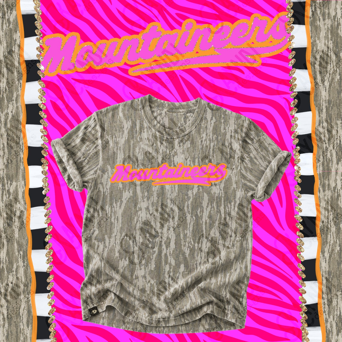 Prism Script Mountaineers Top