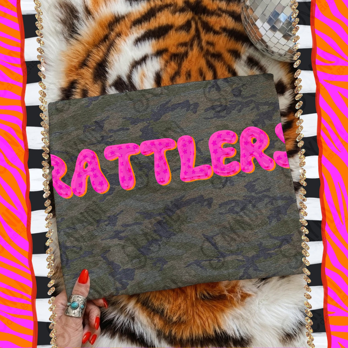 Bubble Stars Rattlers Top
