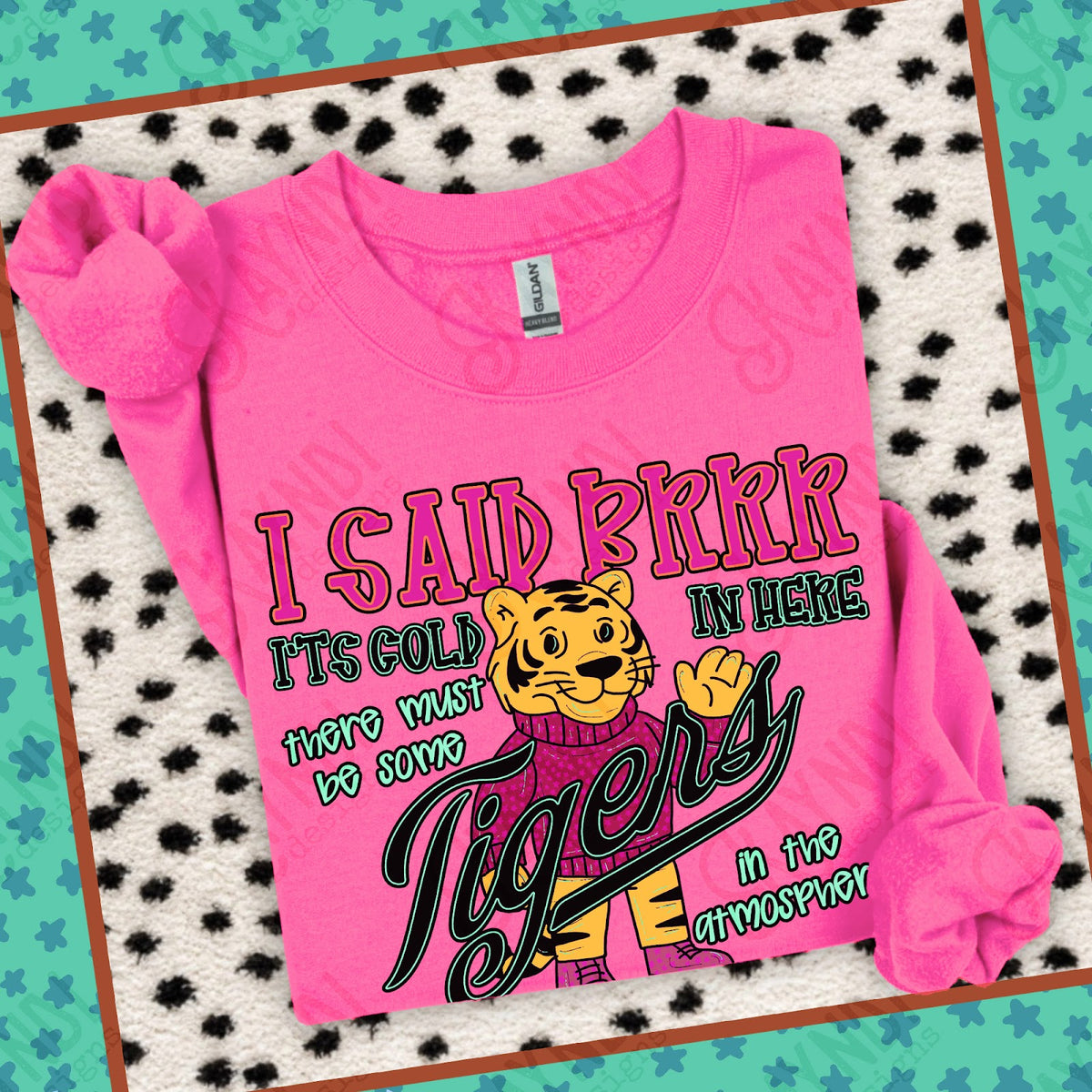Brrr Its Cold in Here Tiger Top