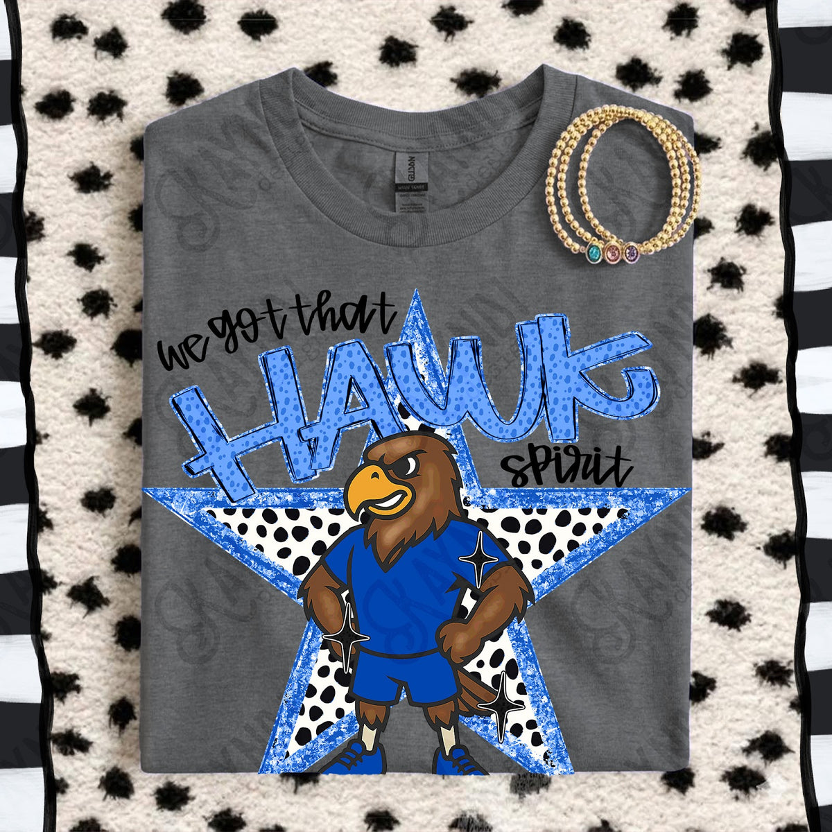 We Got That Spirit Hawk Top