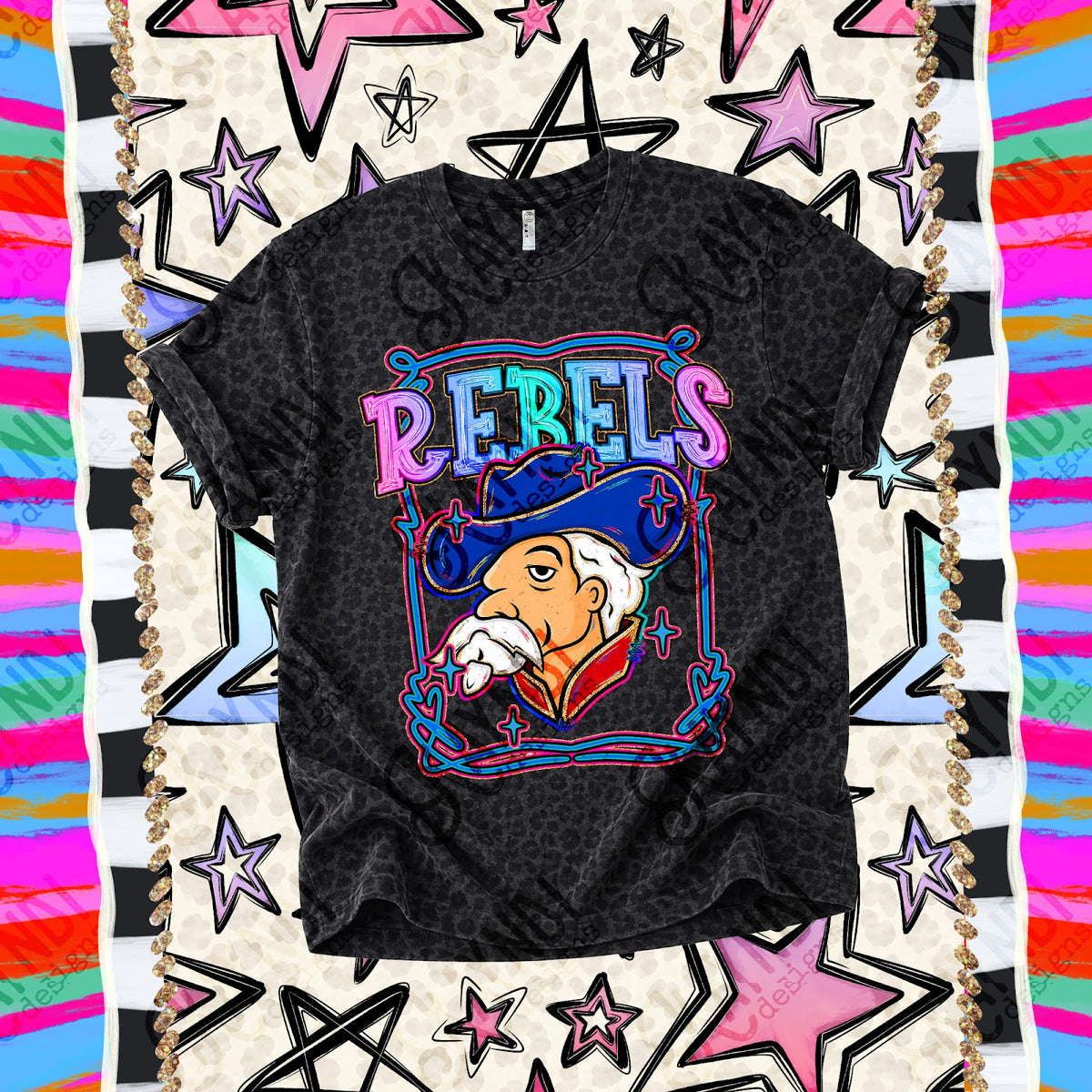 Retro Pop Rebels Top