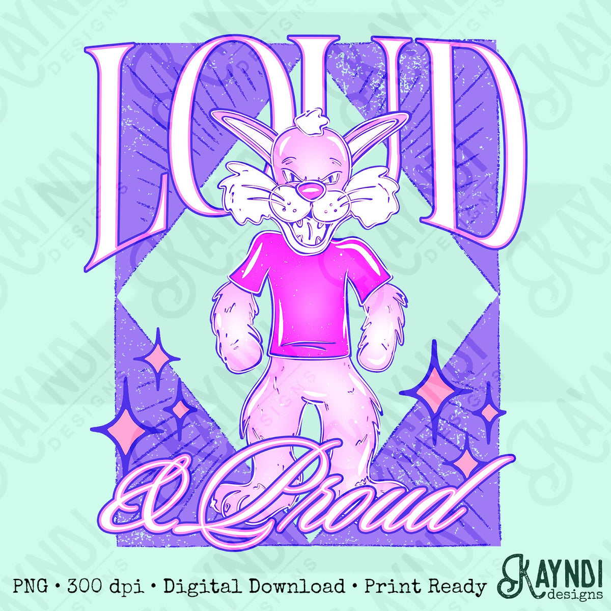 KayndiDesigns Loud and Proud Pink Wildcat 2 Top