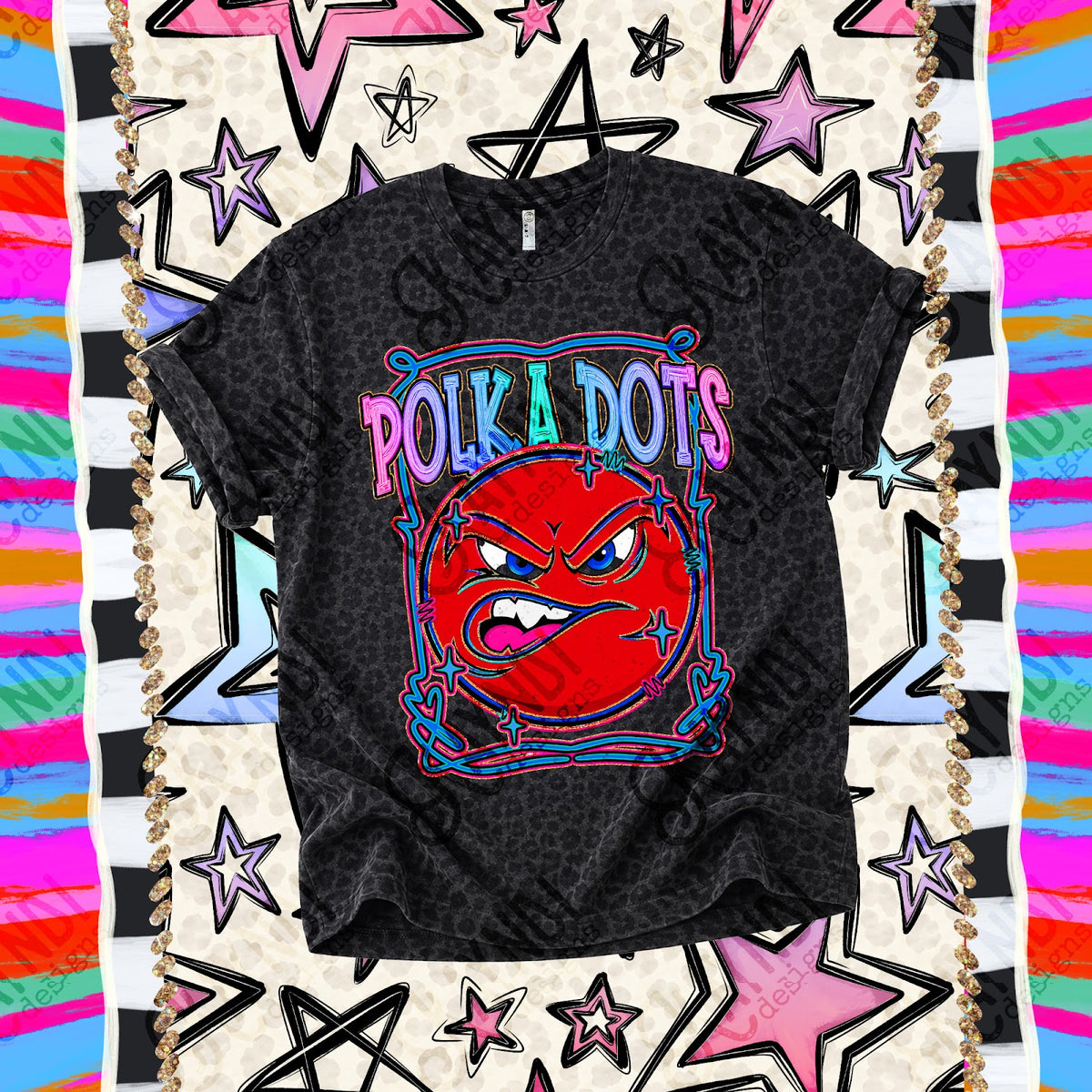 Retro Pop Polka Dots Top