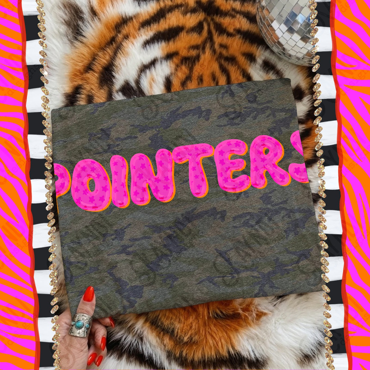 Bubble Stars Pointers Top