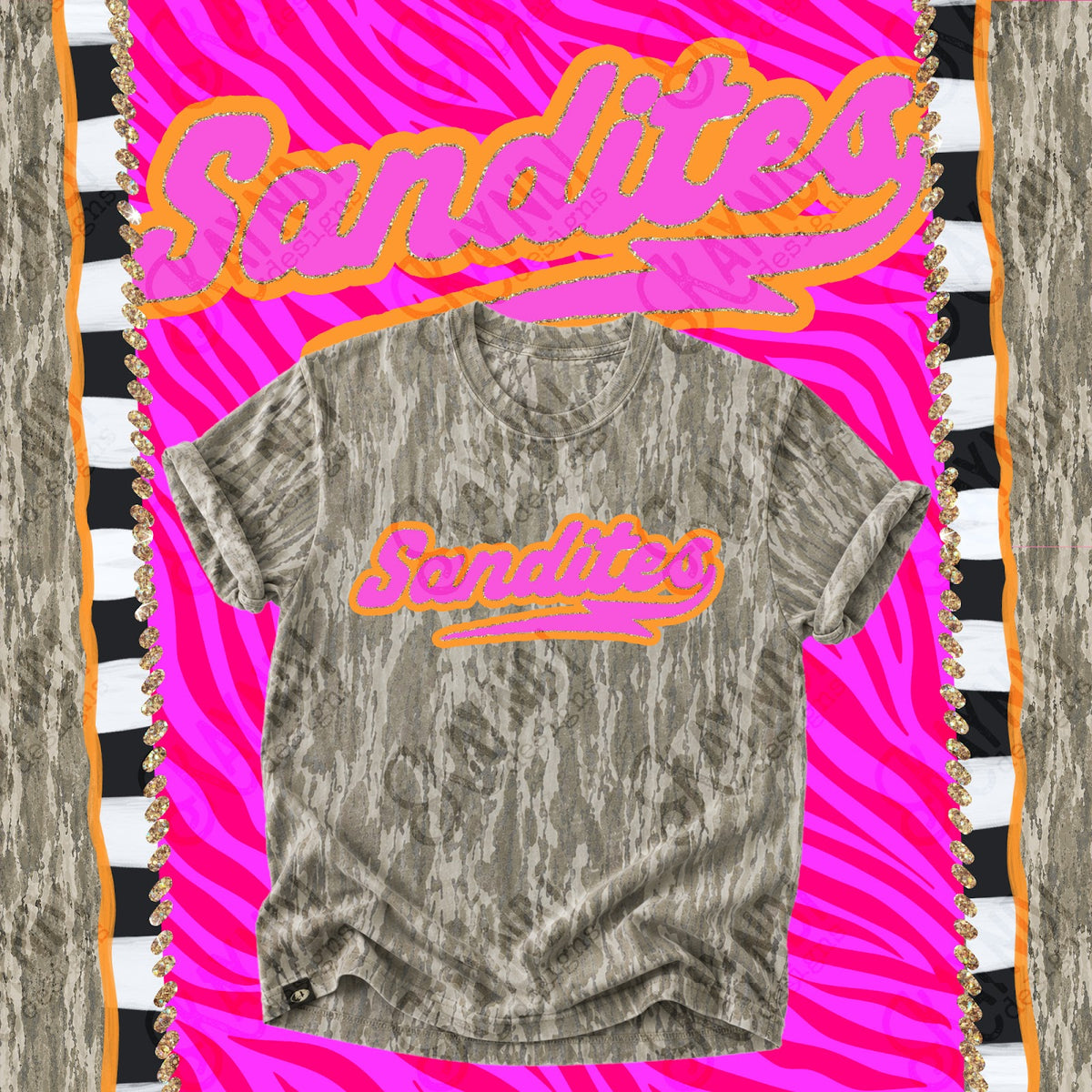Prism Script Sandites Top
