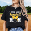 Five Star Baseball Mom Bow Design- All Styles