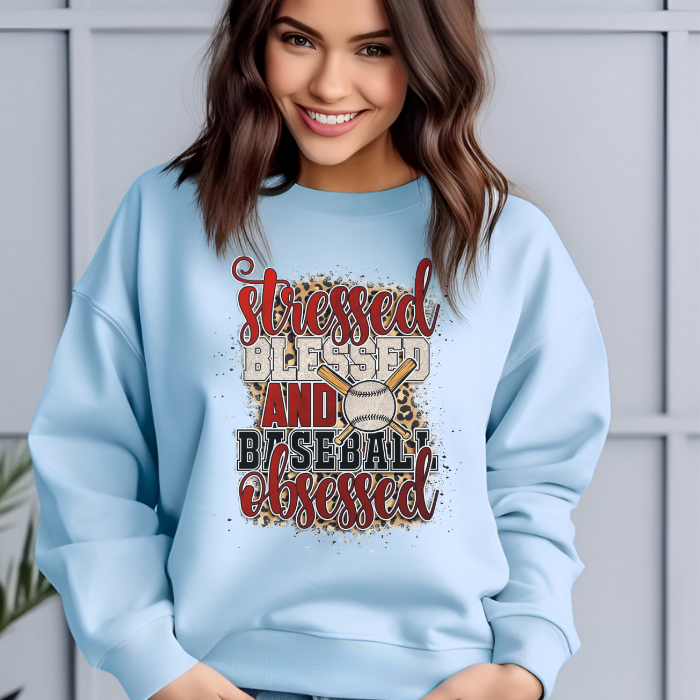 Stressed Blessed and Baseball Obsessed Top