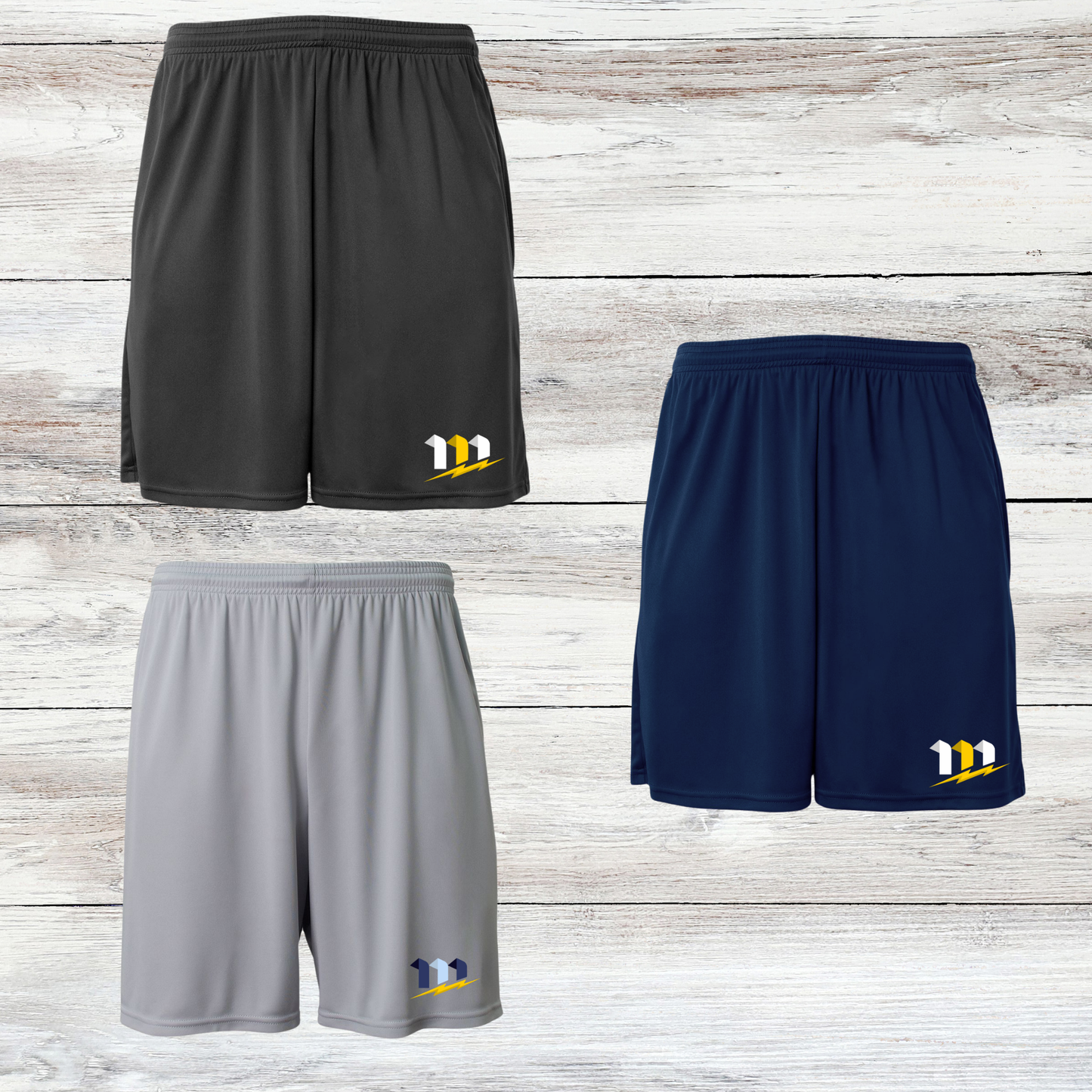 Macon Thunder-YOUTH- Shorts w/ Pockets 5" Inseam