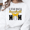 Five Star Baseball Mom Bow Design- All Styles