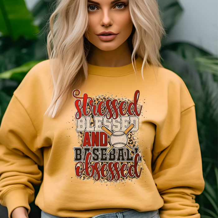 Stressed Blessed and Baseball Obsessed Top