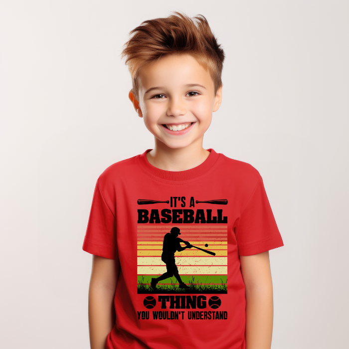 It’s a Baseball Thing You Wouldn’t Understand design shown on a T-shirt.
