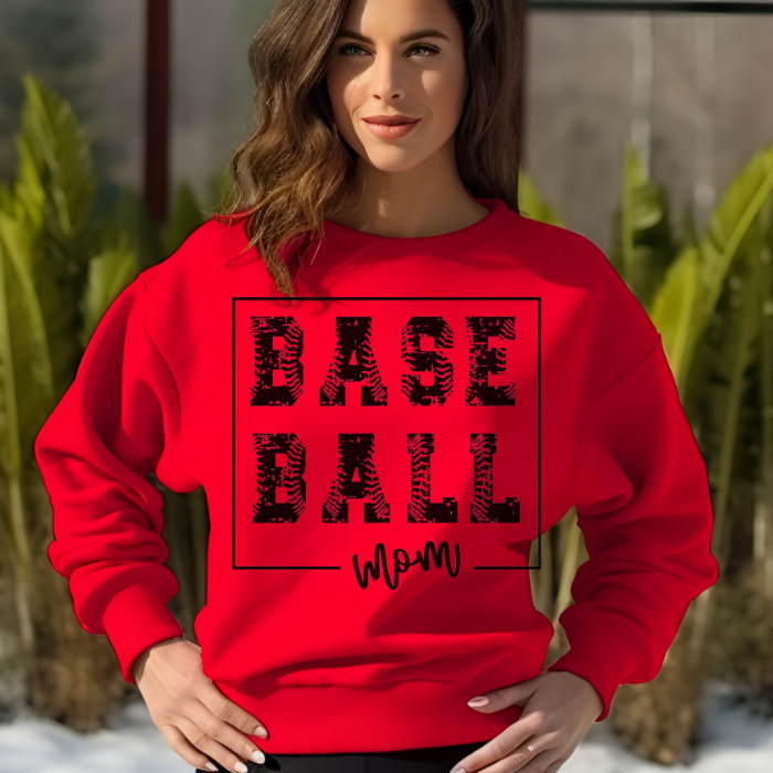 Baseball Mom Graphic Top