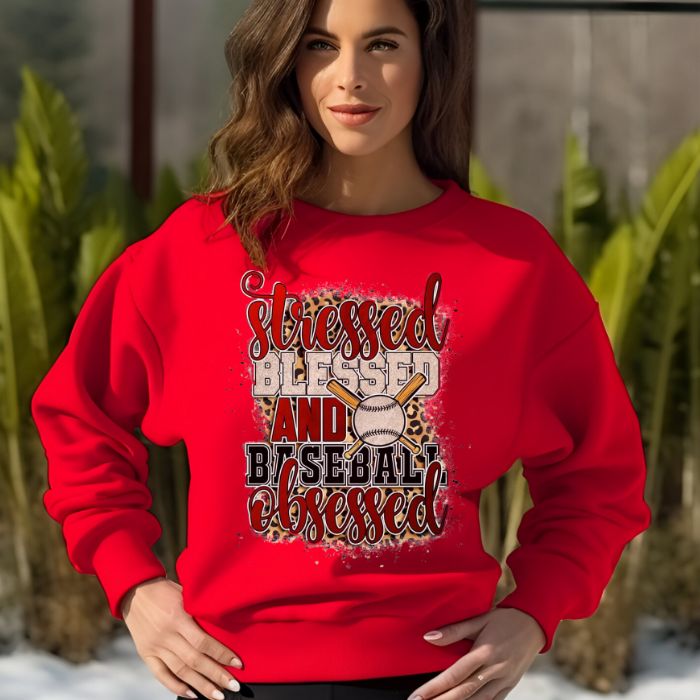 Stressed Blessed and Baseball Obsessed Top