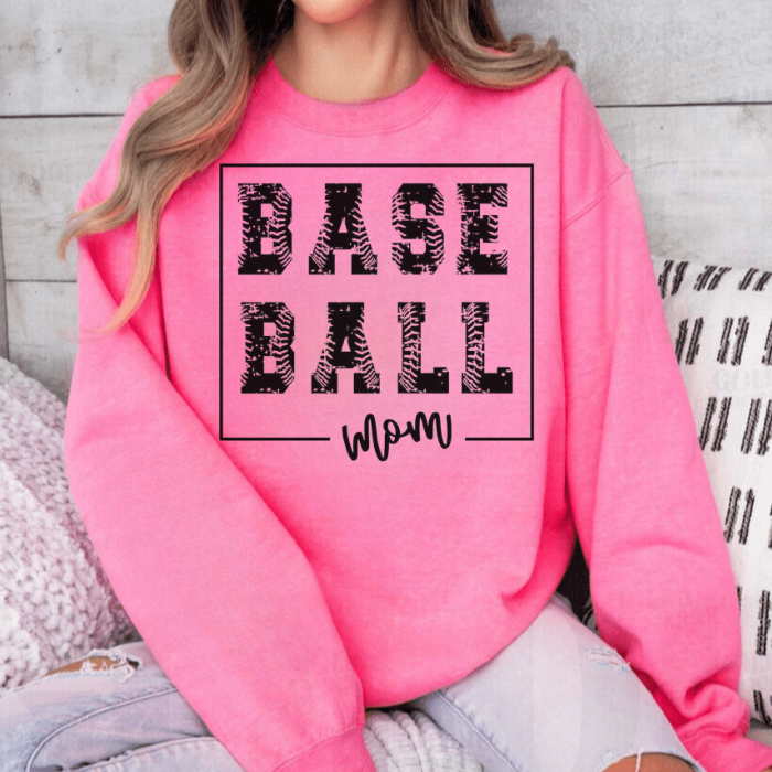 Baseball Mom Graphic Top