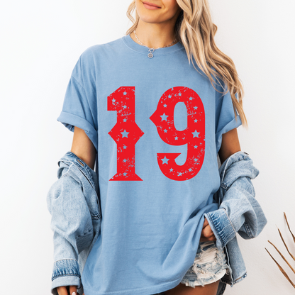 Custom Grunge Stars Top — design example 1