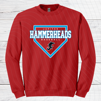 Hammerheads-B- RED- Sweatshirt/ Hoodie