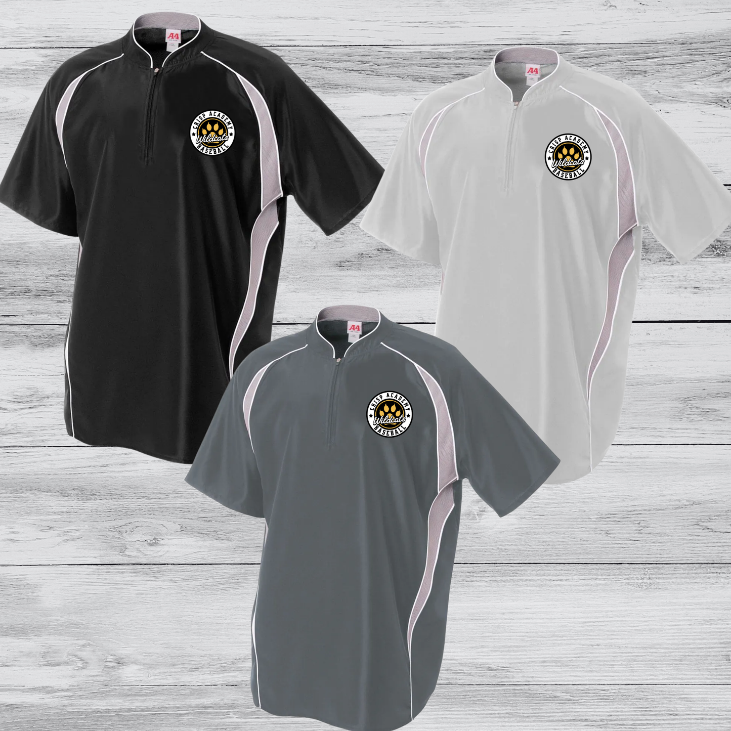 Crisp Academy Baseball Cage Jackets