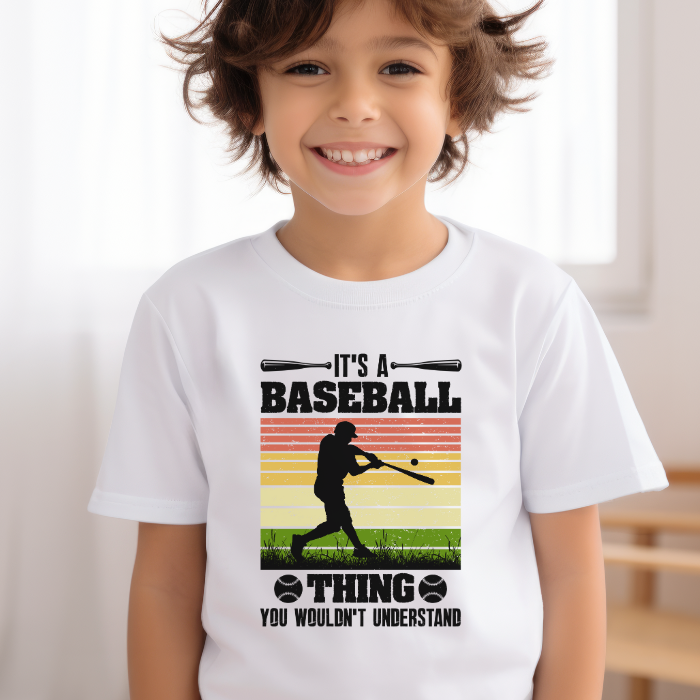 It’s a Baseball Thing You Wouldn’t Understand design shown on a T-shirt.