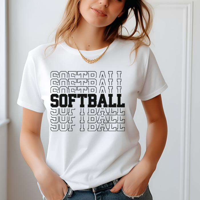 Softball on Repeat Top