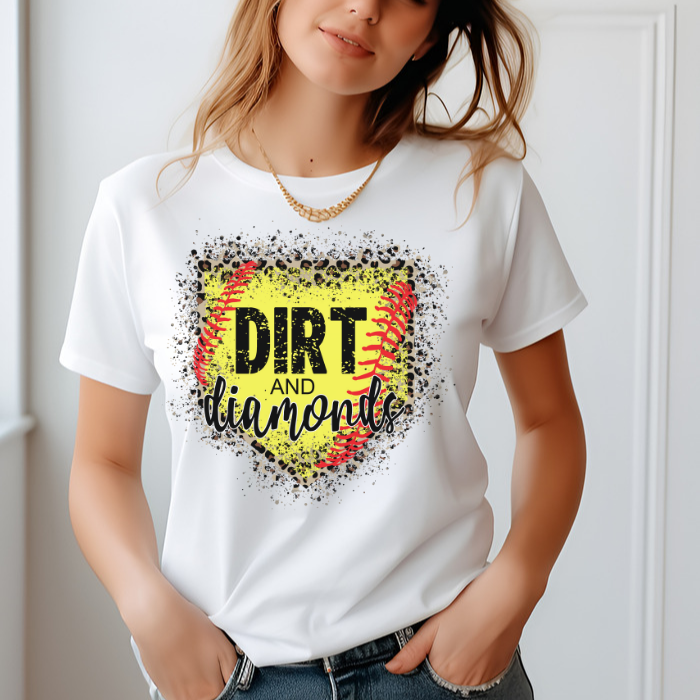 Dirt & Diamonds Softball Top