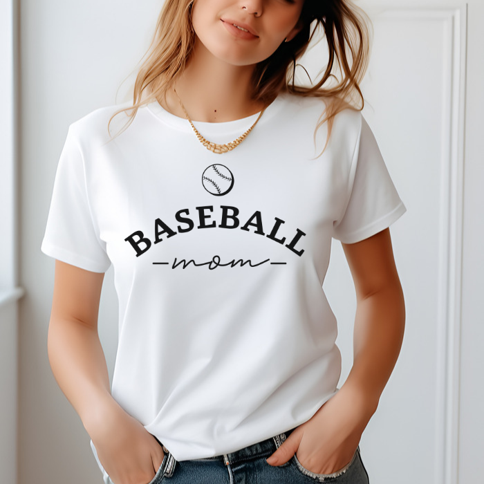 Baseball Mom - Simple Top