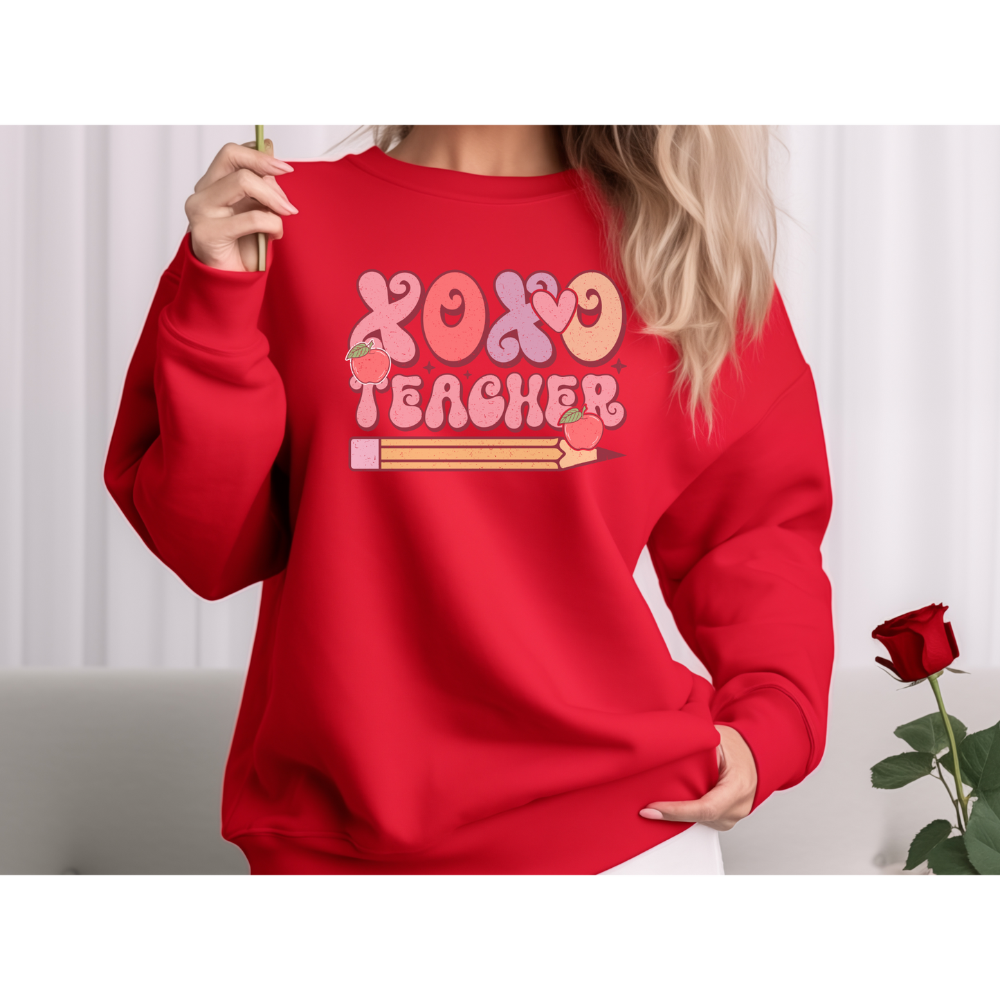 XOXO Teacher Valentine's Day Top