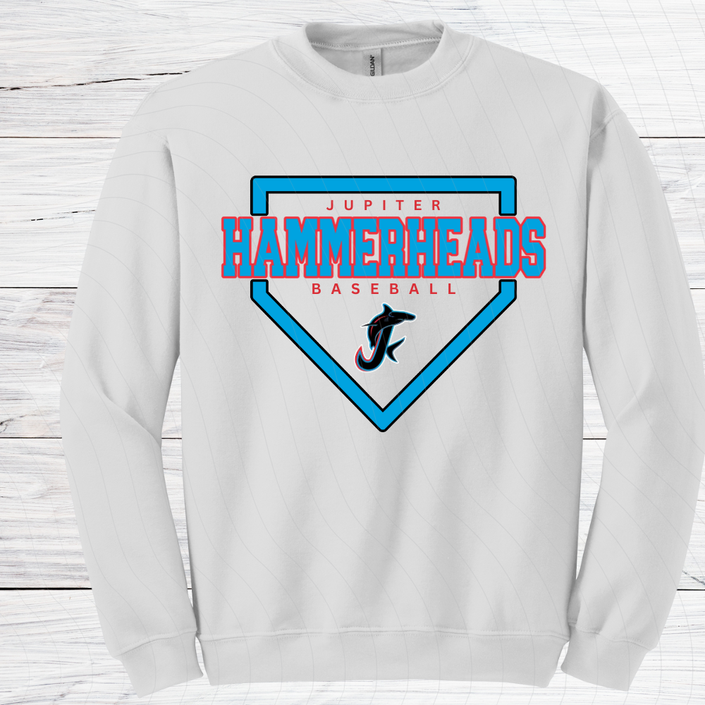 Hammerheads-B- WHITE- Sweatshirt/ Hoodie