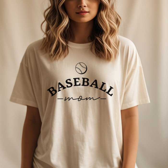 Baseball Mom - Simple Top