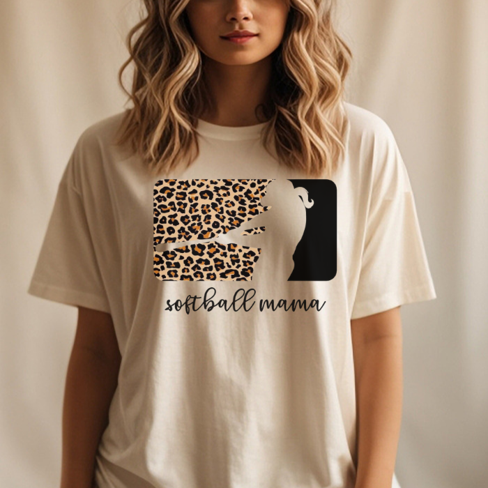 Softball Mom Logo Top