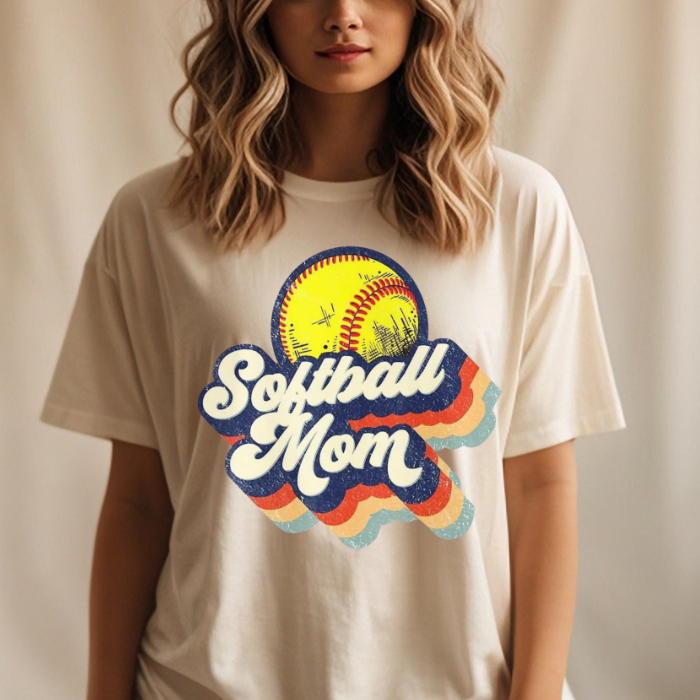 Softball Mom Retro Top