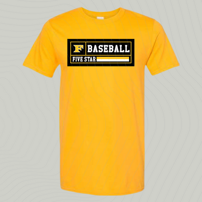 Design A- GOLD- Short/ Long Sleeve T-Shirt