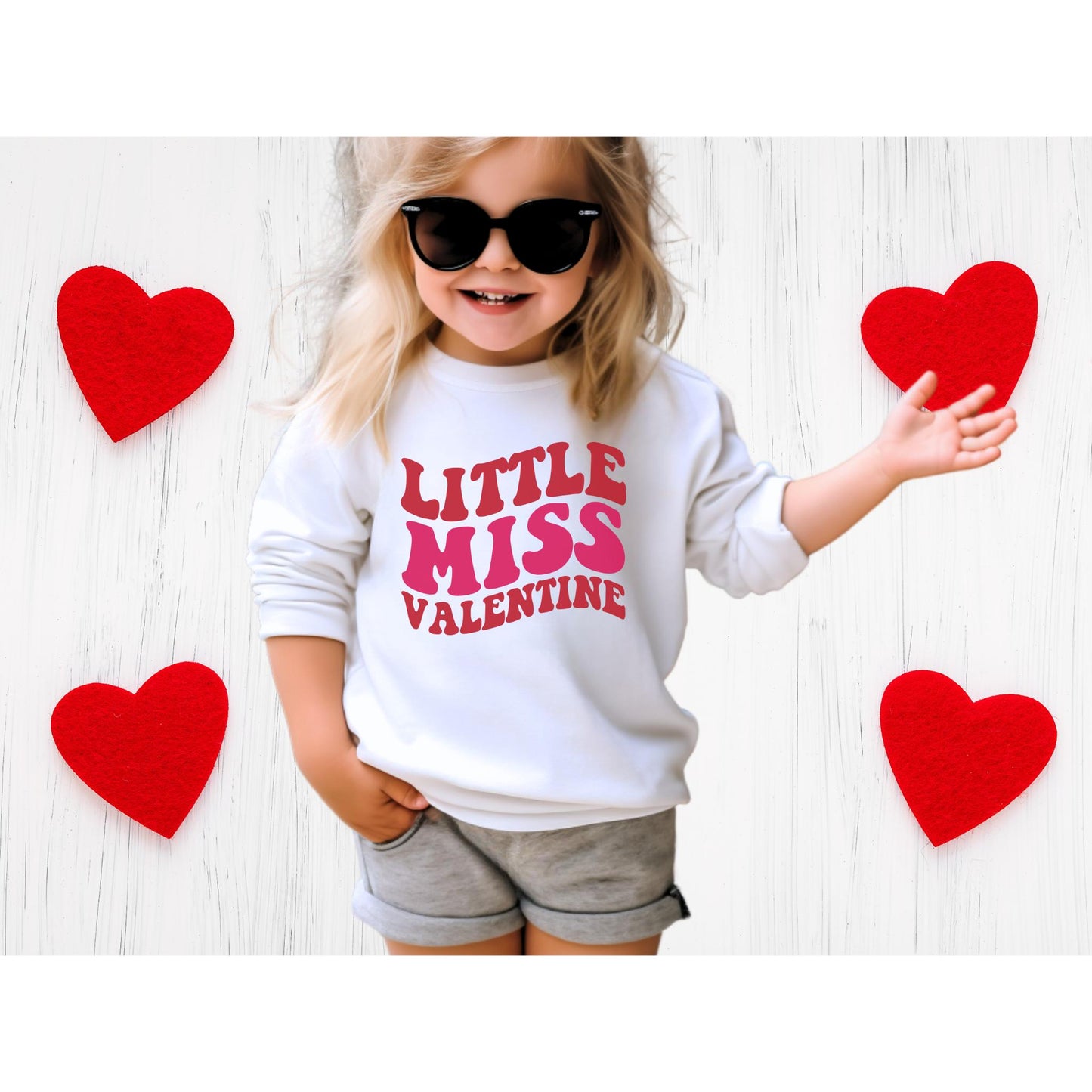 Little Miss Valentine Top