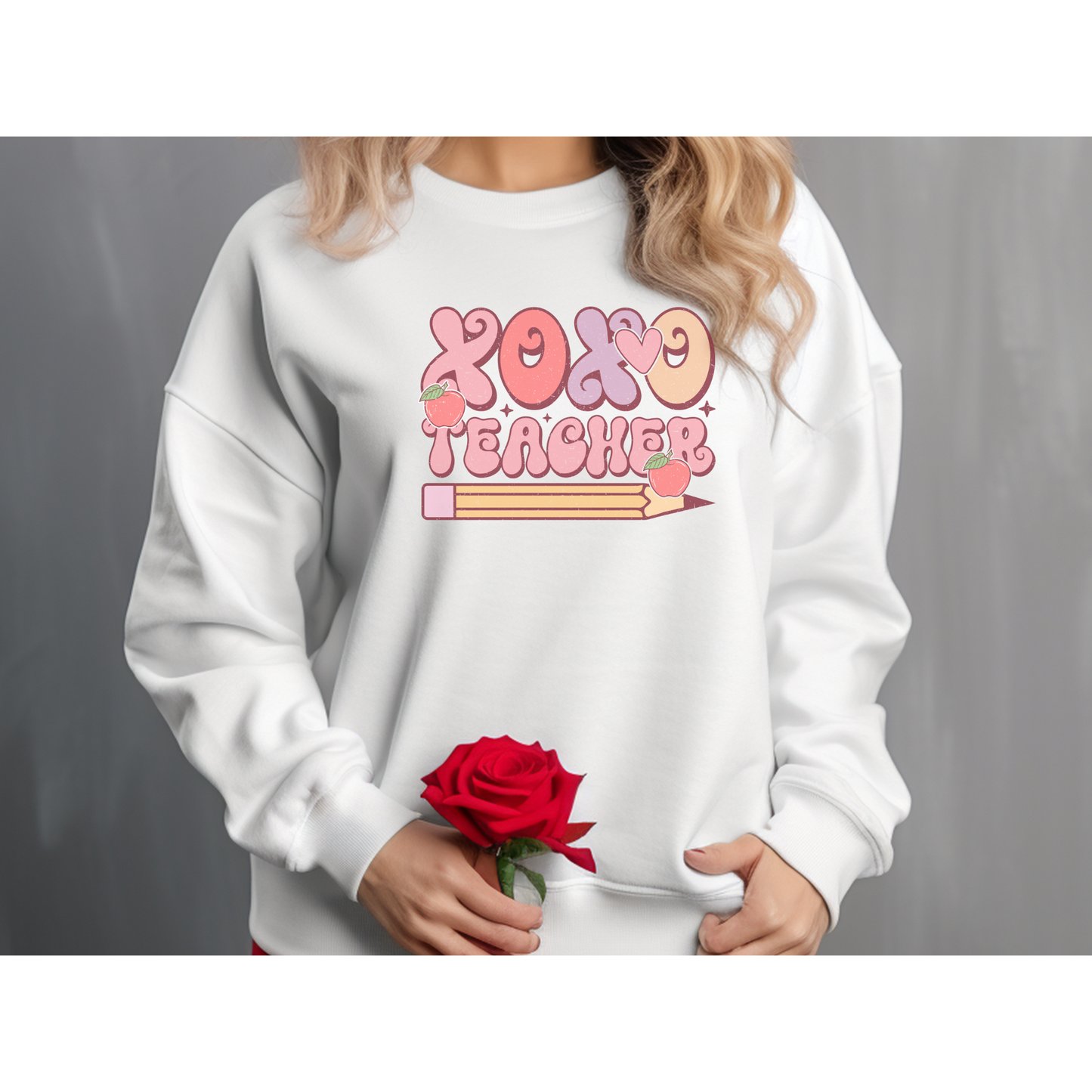 XOXO Teacher Valentine's Day Top