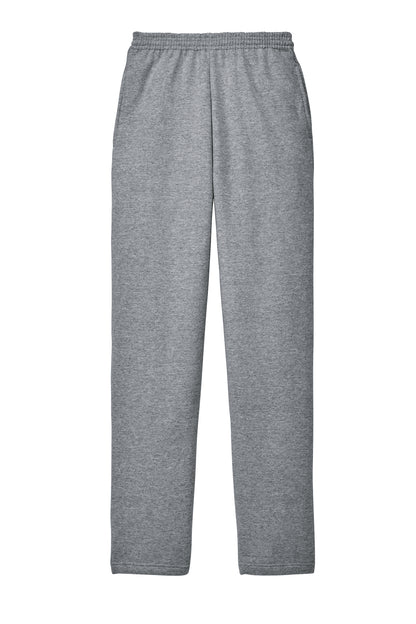 Port & Co Core Fleece Sweatpants with Pockets (PC78P) in Athletic Heather