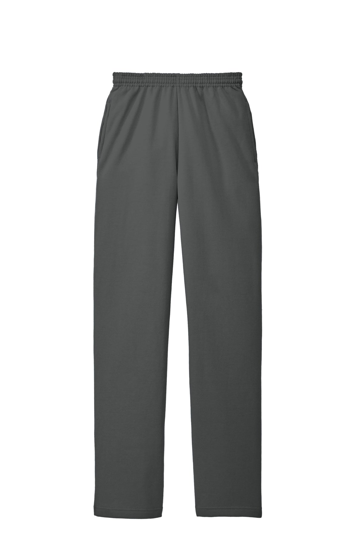 Port & Co Core Fleece Sweatpants with Pockets (PC78P) in Charcoal