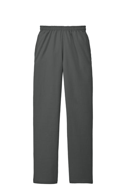 Port & Co Core Fleece Sweatpants with Pockets (PC78P) in Charcoal