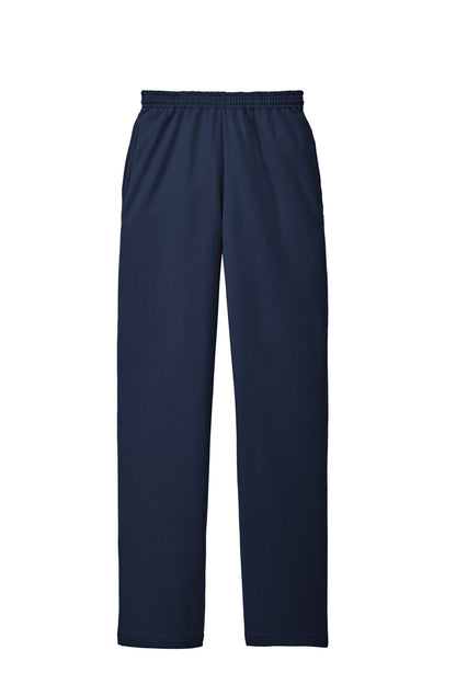 Port & Co Core Fleece Sweatpants with Pockets (PC78P) in Navy