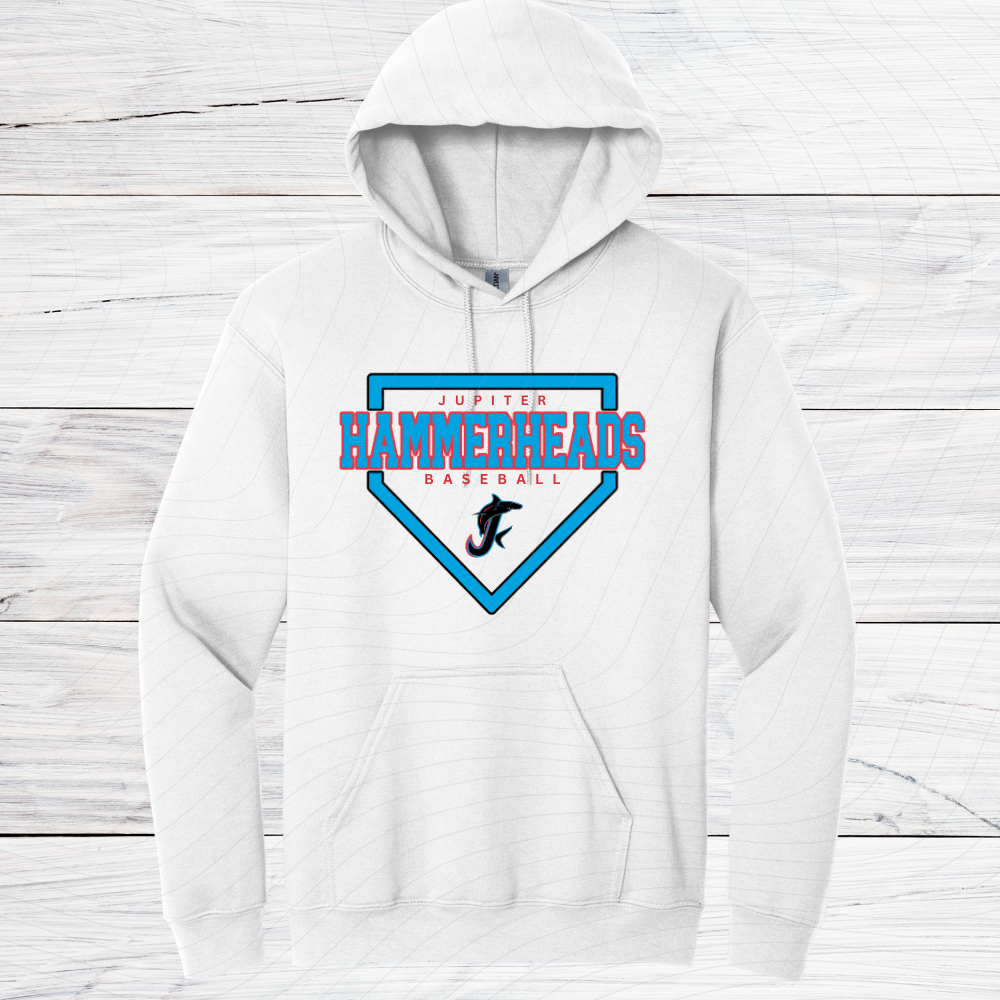 Hammerheads-B- WHITE- Sweatshirt/ Hoodie