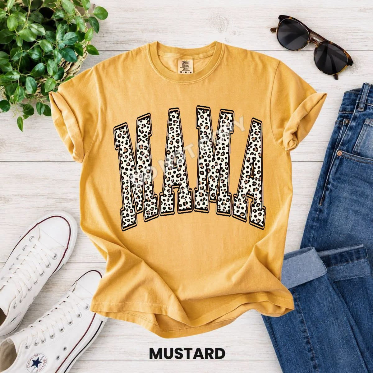 Leopard Collegiate Mama Top — example 13